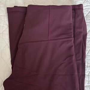 Athleta Plum/Raisin Elation Flare Pants